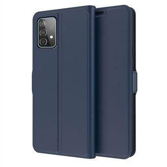 För Samsung Galaxy A32 5G / M32 5G kortplats TPU Inner Shell Stand PU Läder Dubbel magnetlås Flip Folio telefonskal