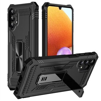 För Samsung Galaxy A32 5G / M32 5G Kickstand TPU + PC-telefonfodral Dropsäkert smartphoneskal