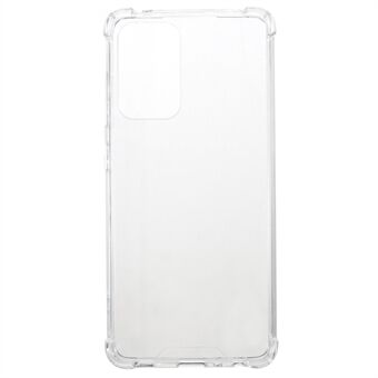 För Samsung Galaxy A52 4G/5G / A52s 5G Ultra-Tunn Transparent Akryl Mjuk TPU Bumper Telefonfodral Skyddsfodral