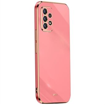 XINLI för Samsung Galaxy A52s 5G/Galaxy A52 4G/5G Skyddsfodral Exakt linsutskärning Galvanisering Edge Design Anti-drop TPU telefonfodral