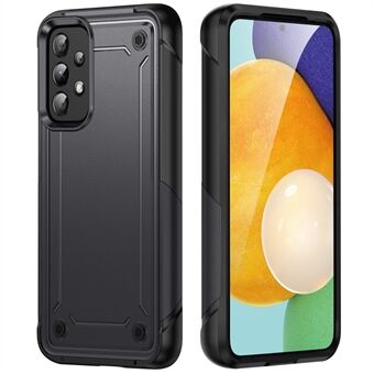 För Samsung Galaxy A52 4G / 5G / A52s 5G Mjuk TPU Hårt PC-telefonfodral Heavy Duty Protective Defender Cover