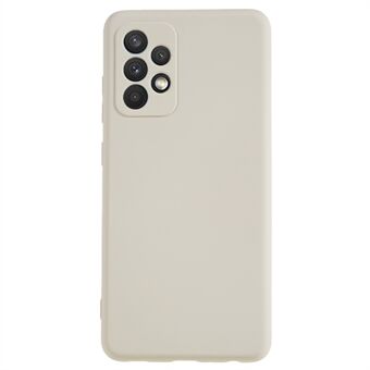 För Samsung Galaxy A52 4G / 5G / A52s 5G Gummerat telefonfodral Fiberfoder TPU bakskal