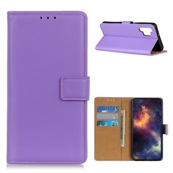 För Samsung Galaxy A32 4G (EU-version) PU-läder Magnetic Flip-fodral Stativ Stand plånbokstelefonfodral