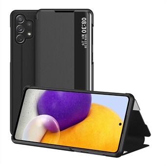 View Window Flip Leather Stand Phone Shell för Samsung Galaxy A32 4G (EU-version)