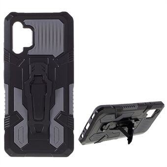 Kickstand Back Clip Design Hybrid Phone Case Shell för Samsung Galaxy A32 4G [EU-version]