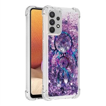 Heavy Duty Quicksand Glitter Paljetter Stötsäkert TPU-telefonfodral för Samsung Galaxy A32 4G (EU-version)