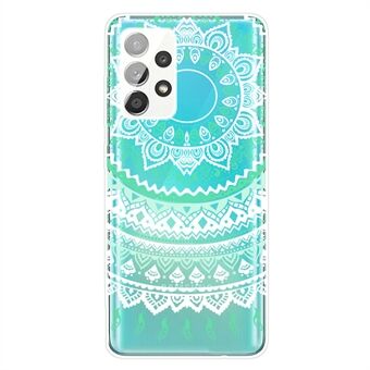 Mandala mönsterutskrift Omfattande skydd TPU telefonfodral skal för Samsung Galaxy A32 4G (EU-version)