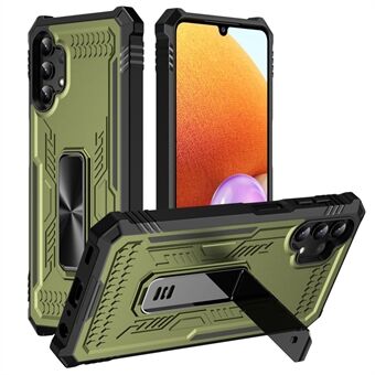 Kickstand-telefonfodral för Samsung Galaxy A32 4G (EU-version) Stötsäker TPU + PC-telefonskal