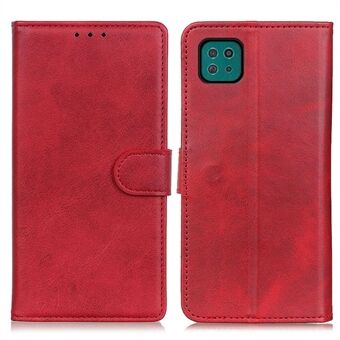 PU Läder Magnetic Wallet Läder Shell Skyddsfodral för Samsung Galaxy A22 5G (EU-version)