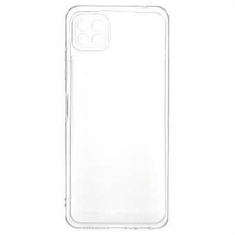 Space Series för Samsung Galaxy A22 5G (EU-version) Förtjockad Transparent TPU Mobiltelefonfodral Anti-Fall Bumper Phone Skyddstillbehör