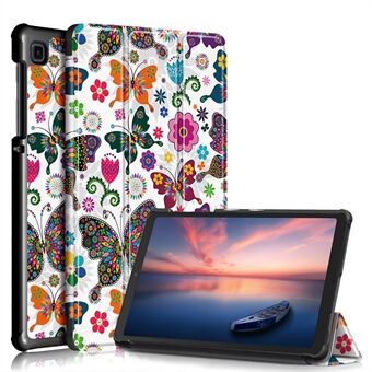 Vänligen översätt till svenska:

Tri-fold Stand PU Leather Pattern Printing Tablet Cover Smart Case för Samsung Galaxy Tab A7 Lite 8.7-inch T220 / T225