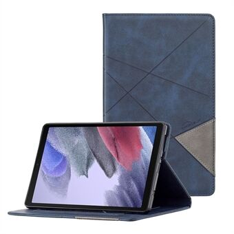 Geometriskt mönster Design Kortplatser Läder Tablettfodral Skal för Samsung Galaxy Tab A7 Lite 8,7-tums/T220/T225