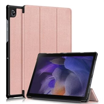 Simple Style Trifold Stand PU Läder Hårt PC Inre stötsäkert skyddande tablettfodral för Samsung Galaxy Tab A7 Lite 8,7-tums 2021 SM-T220