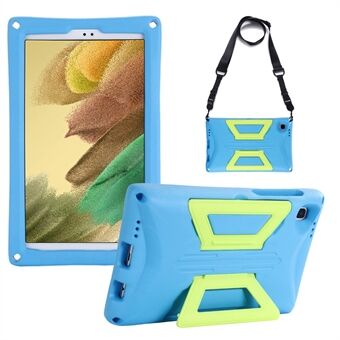 Bärbart handtag EVA + PC Anti-fall Tablet Case Kickstand Skyddsfodral med axelrem för Samsung Galaxy Tab A7 Lite 8,7 tum