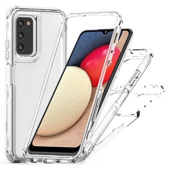 Klar mobilskal för Samsung Galaxy A03s (166,5 x 75,98 x 9,14 mm) / A02s (166,5 x 75,9 x 9,2 mm) Akryl+TPU skal