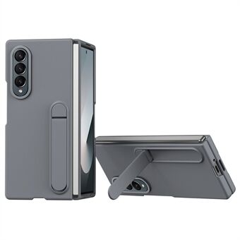 För Samsung Galaxy Z Fold3 5G Fodral Ställ PC Telefonfodral med legeringslinsring