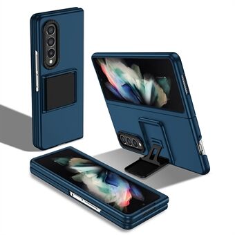 Skyddsfodral för Samsung Galaxy Z Fold3 5G hårt PC-fodral Anti- Scratch telefonskal med stöd