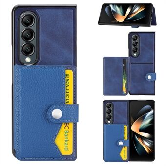 För Samsung Galaxy Z Fold3 5G Case Korthållare Stödben Vikbar Telefonfodral