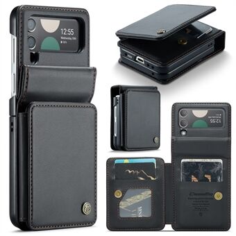 CASEME C22-serien för Samsung Galaxy Z Flip3 5G-fodral Litchi-textur RFID-blockerande mobiltelefonskydd