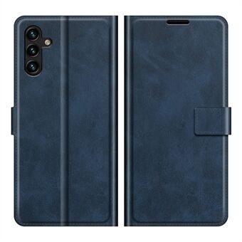 Stötsäkert skyddande PU-läder TPU Stand Telefon Flip Cover Fodral för Samsung Galaxy A13 5G / A04s 4G (164,7 x 76,7 x 9,1 mm)