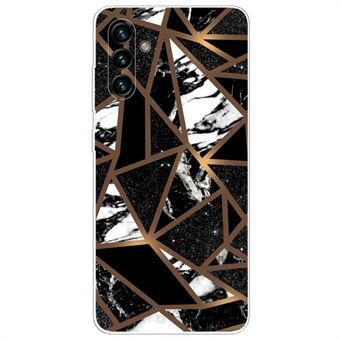 Marmormönsterutskrift A Series Slim Soft Flexible TPU-skyddande telefonfodral för Samsung Galaxy A13 5G / A04s 4G (164,7 x 76,7 x 9,1 mm) / A04s 4G (164,7 x 76,7 x 9,1 mm)