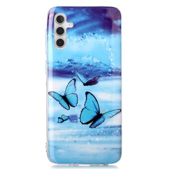 Lätt Smal Noctilucent Lysande Drop-proof Mjuk TPU skyddande telefonfodral Skal för Samsung Galaxy A13 5G / A04s 4G (164,7 x 76,7 x 9,1 mm)