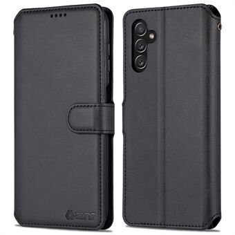 AZNS Stand PU Läderfodral Magnetstängning Flip Wallet Telefonskal för Samsung Galaxy A13 5G / A04s 4G (164,7 x 76,7 x 9,1 mm)