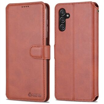 AZNS Stand PU-läderfodral Magnetstängning Flip Wallet Telefonskal för Samsung Galaxy A13 5G / A04s 4G (164,7 x 76,7 x 9,1 mm)