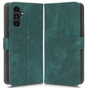 För Samsung Galaxy A13 5G / A04s 4G (164,7 x 76,7 x 9,1 mm) RFID-blockerande Stöldskyddsläder Telefonfodral Stand Flip Cover