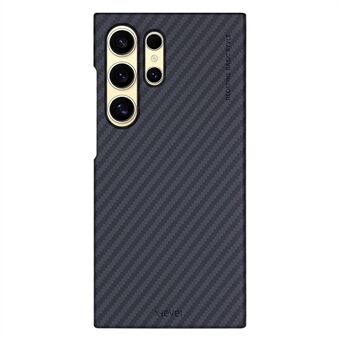 X-LEVEL För Samsung Galaxy S22 Ultra 5G Case Magnetiskt Ultratunt Hårt Skal av PC Carbon Fiber Textur