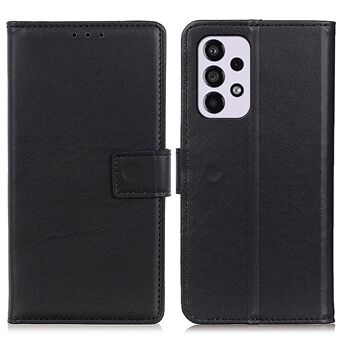 PU Läder Magnetic Flip Folio Fodral TPU Inner Shell Stand Plånbok Telefonskal för Samsung Galaxy A33 5G