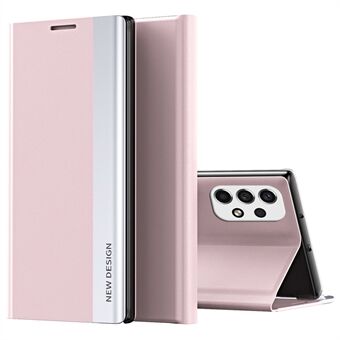 PU Stand Folio Flip Telefonfodral för Samsung Galaxy A33 5G