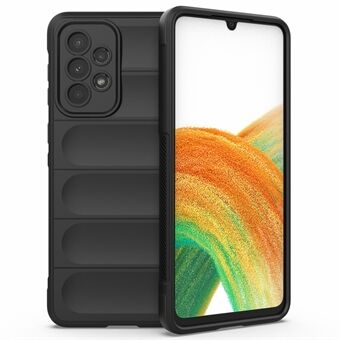 För Samsung Galaxy A33 5G Stötsäker TPU Mobiltelefon Skyddsfodral Anti-fall Cover