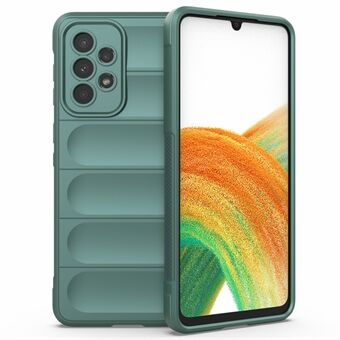 För Samsung Galaxy A33 5G Stötsäker TPU Mobiltelefon Skyddsfodral Anti-fall Cover