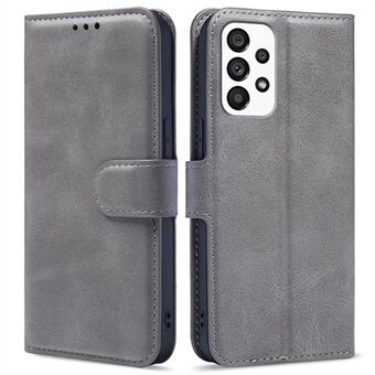 För Samsung Galaxy A33 5G PU Läder Plånbok Flip Cover Magnetstängning Stand Folio Telefonfodral