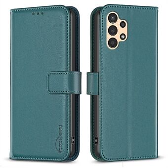 BINFEN COLOR BF17 För Samsung Galaxy A33 5G Stand Fodral PU Läder + TPU Plånbok Telefonskal