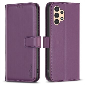 BINFEN COLOR BF17 För Samsung Galaxy A33 5G Stand Fodral PU Läder + TPU Plånbok Telefonskal