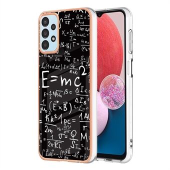 YB IMD Series-19 Style D för Samsung Galaxy A33 5G 2,0 mm TPU telefonfodral Elektropleringsmönster IMD stötsäkert skal