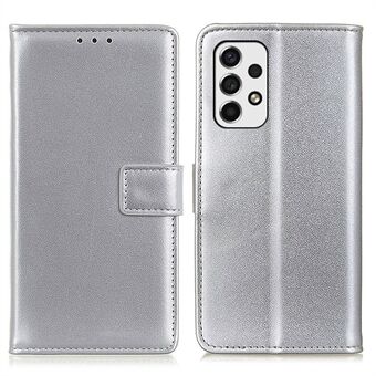 Stand bokdesign Magnetisk PU-läderplånbok Flip Folio-fodral Stötsäkert TPU-innerskal för Samsung Galaxy A53 5G