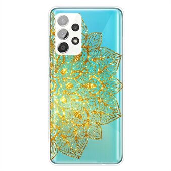 Mandala-mönsterutskrift Scratch TPU-telefonfodral för Samsung Galaxy A53 5G