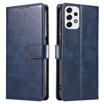 För Samsung Galaxy A53 5G PU-läder med TPU innerskydd Magnetiskt spänne Stand Flip Wallet-fodral