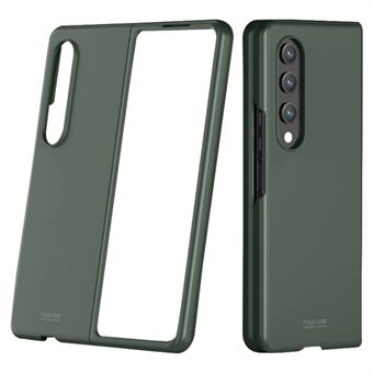 För Samsung Galaxy Z Fold4 5G Skin-touch Ultra Slim Phone Case PC Vikbart bakskal