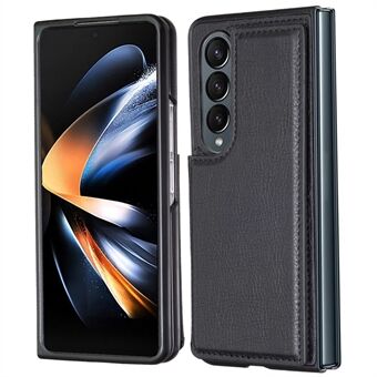 För Samsung Galaxy Z Fold4 5G-fodral Korthållare Anti-drop PU-läder Telefonskydd