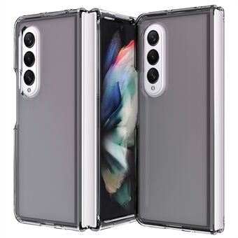 För Samsung Galaxy Z Fold4 5G-skal PC+TPU Transparent skyddande mobilfodral