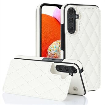 För Samsung Galaxy A14 5G / 4G PU-läder+TPU-fodral Kickstand RFID-blockerande korthållare Telefonskal