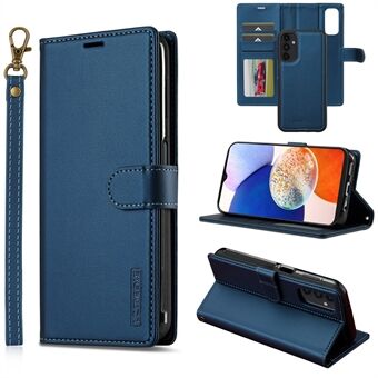 LC.IMEEKE L2 Series för Samsung Galaxy A14 5G Fodral PU Läder Plånbok Avtagbart Magnetiskt Telefonfodral