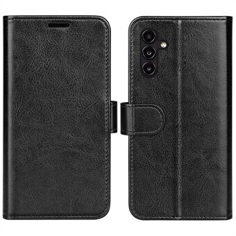 Skyddande telefonfodral i PU-läder för Samsung Galaxy A14 5G, Anti- Scratch Crazy Horse Texture Stand Flip Wallet Telefonfodral