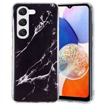 För Samsung Galaxy A14 5G IMD Marble Pattern TPU Fodral Drop Resistant Back Protector Telefonskal