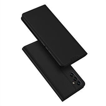 DUX DUCIS Skin Pro-serien för Samsung Galaxy A14 5G / A14 4G, Flip Stand-läderfodral med korthållare och fallskydd.