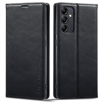 LC.IMEEKE För Samsung Galaxy A14 4G / 5G PU Läder Flip Plånboksfodral RFID Stand Telefonskydd